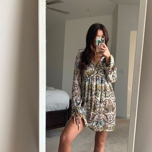 Free people mini baby doll dress